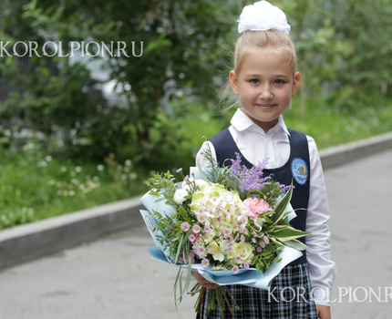Букет учителю на 1 сентября
